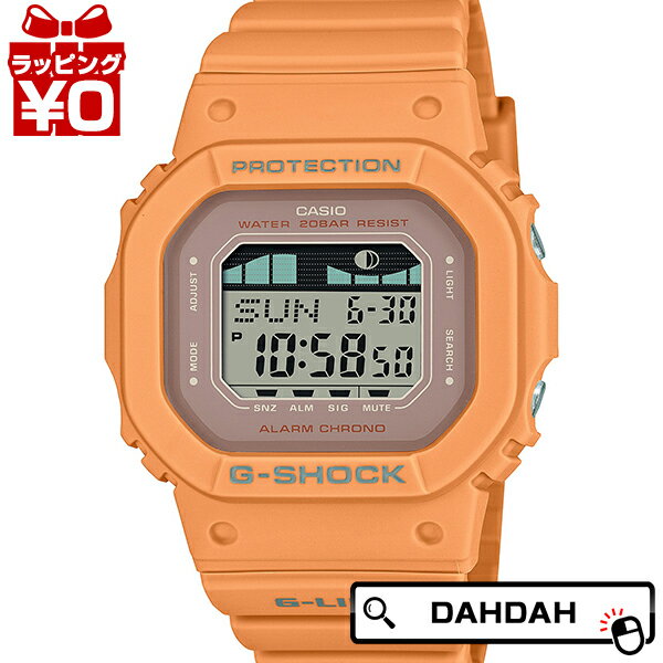 カシオ G-SHOCK 腕時計（メンズ） 【10％OFFクーポン利用で】G-SHOCK Gショック CASIO カシオ ジーショック 小型 G-LIDE Gライド 薄型化モデル オレンジ GLX-S5600-4JF メンズ 腕時計 国内正規品 送料無料