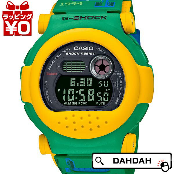 【2,000円OFFクーポン利用で】G-SHOCK ジーショック Gショック CASIO カシオ ジェイソン グリーン イエロー G-B001RG-3JR 2023年6月9日発売 メンズ 腕時計 国内正規品 送料無料