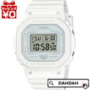 カシオ G-SHOCK 腕時計（レディース） 【10％OFFクーポン利用で】G-SHOCK Gショック ジーショック CASIO カシオ ワントーンカラー デジタル ホワイト 白 GMD-S5600BA-7JF レディース 腕時計 国内正規品 送料無料