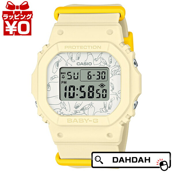 【2,000円OFF＋エントリー10倍】(楽天ペイ1円以上利用でP10倍)CASIO カシオ Baby-G ベイビージー ベビージー TWEETY コラボ 限定モデル BGD-565TW-5JR レディース 腕時計 国内正規品 送料無料のサムネイル