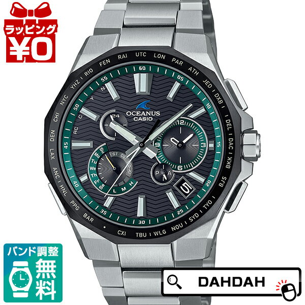 オシアナス 腕時計（メンズ） 【10％OFFクーポン利用で】OCEANUS オシアナス CASIO カシオ クラシックライン OCW-T6000A-1AJF メンズ 腕時計 国内正規品 送料無料