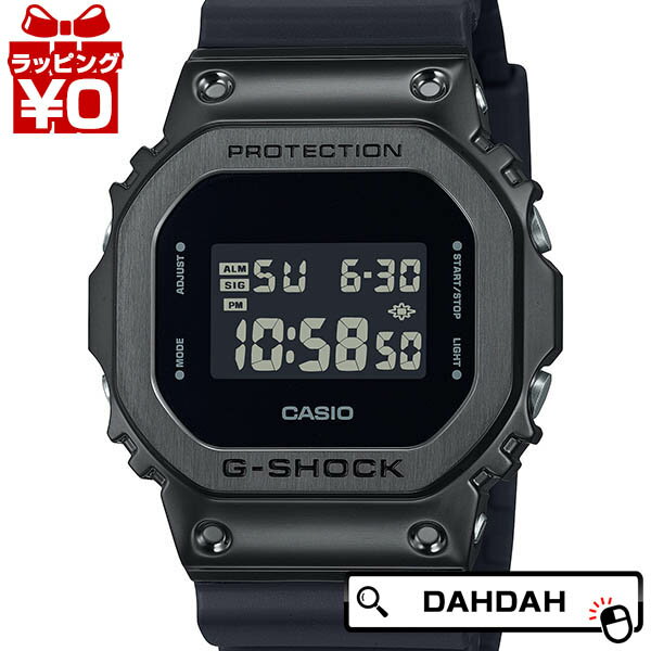 乐天商城 - 【10％OFFクーポン利用で】G-SHOCK Gショック ジーショック カシオ CASIO メタルカバー スクエア ブラック GM-5600UB-1JF メンズ 腕時計 国内正規品 送料無料