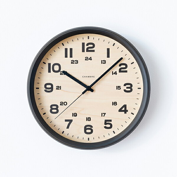 【2,000円OFFクーポン利用で】INTERZERO インターゼロ CHAMBRE シャンブル CH-050CG 掛け時計 国内正規..