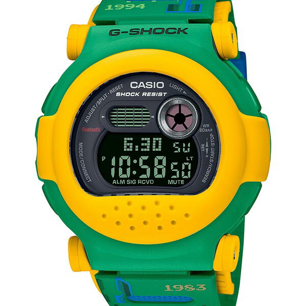 G-SHOCK ジーショック Gショック CASIO カシオ ジェイソン グリーン イエロー G-B001RG-3JR 2023年6月9日発売 メンズ 腕時計 国内正規品 送料無料