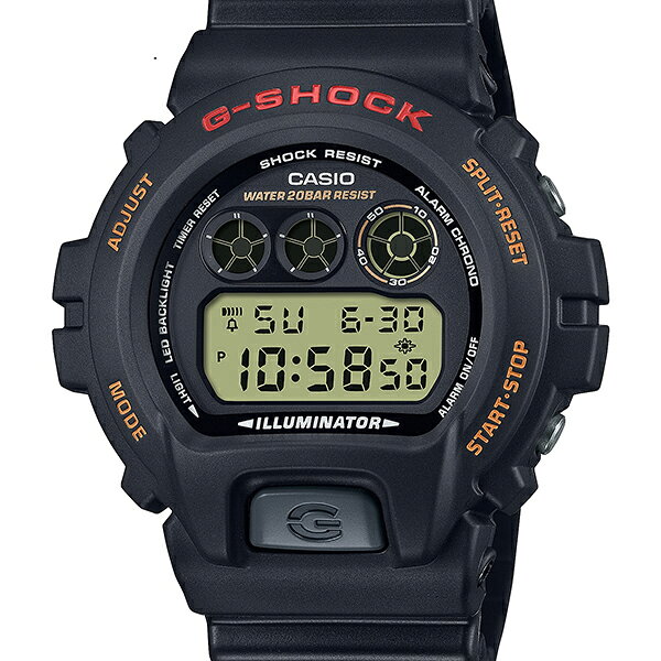 CASIO カシオ G-SHOCK ジーショック gshock　Gショック g-ショック ラウンド トリグラム ブラック DW-6900UB-9JF メンズ 腕時計 国内正規品 送料無料