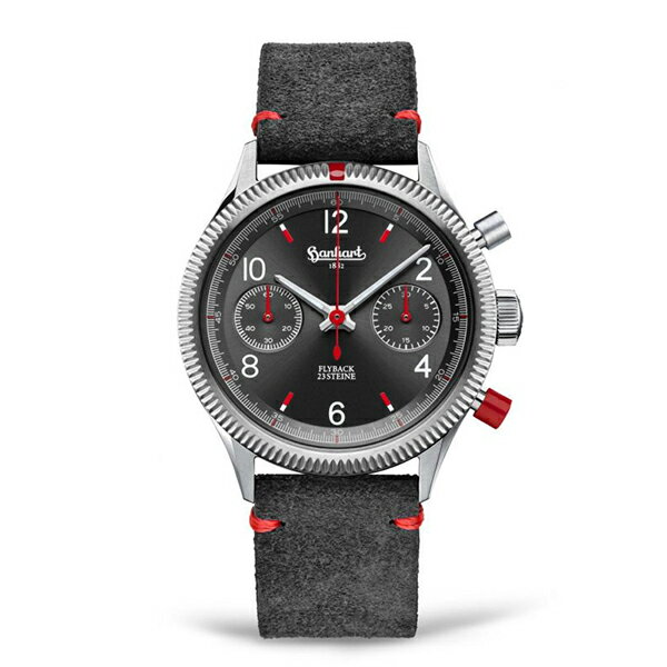 【10％OFFクーポン利用で】hanhart ハンハルト 世界限定140本 1H702L.240-0410 メンズ 腕時計 国内正規品 送料無料