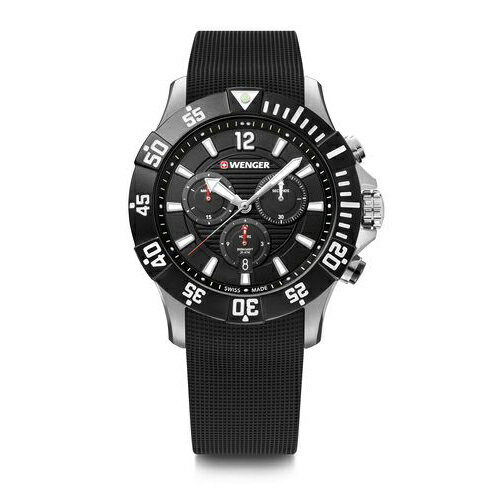 ウェンガー 腕時計（メンズ） 【2,000円OFFクーポン利用で】WENGER ウェンガー シーフォース クロノ SEAFORCE CHRONO 01.0643.118 メンズ 腕時計 国内正規品 送料無料