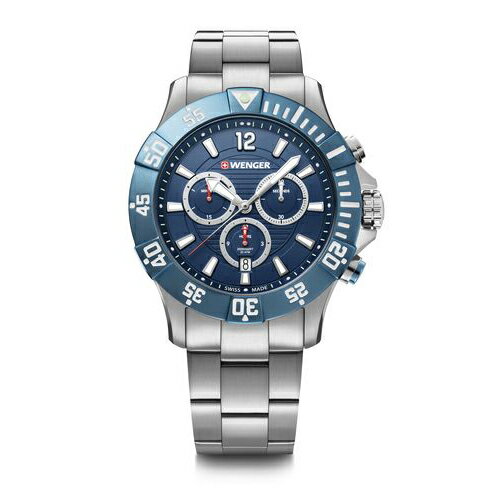 【10％OFFクーポン利用で】WENGER ウェンガー シーフォース クロノ SEAFORCE CHRONO 01.0643.119 メンズ 腕時計 国内正規品 送料無料