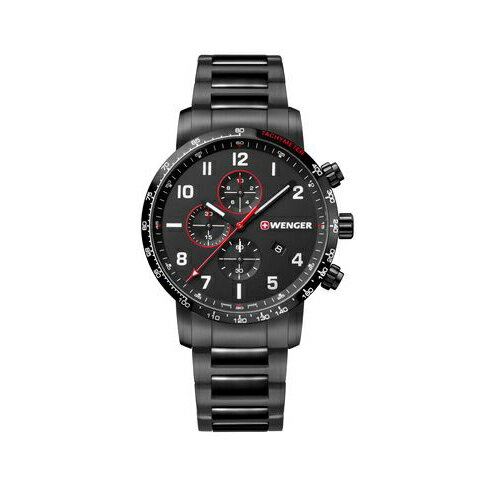 ウェンガー 腕時計（メンズ） 【10％OFFクーポン利用で】WENGER ウェンガー 01.1543.115 メンズ 腕時計 国内正規品 送料無料