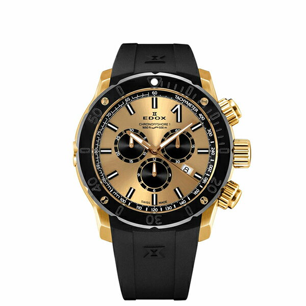 【2,000円OFFクーポン+店舗内3点で10倍、2点でも5倍】EDOX エドックス クロノオフショア1 クロノグラフ スペシャルエディション 10221-37J5-DIN5 メンズ 腕時計 国内正規品 送料無料