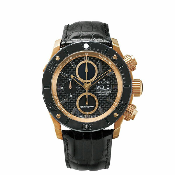 EDOX エドックス クロノオフショア1 クロノグラフ オートマティック 01114-37R-NIR4-L メンズ 腕時計 国内正規品 送料無料