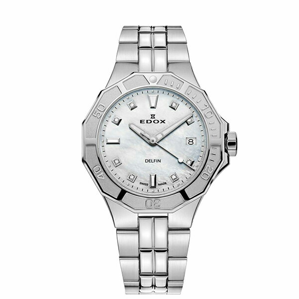 【2,000円OFFクーポン利用で】EDOX エドックス デルフィン オリジナル ダイバー デイト レディー 53020..
