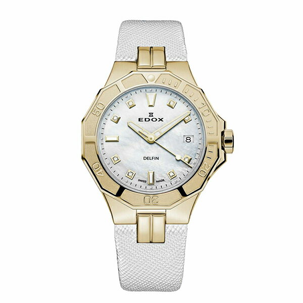 【2,000円OFFクーポン利用で】EDOX エドックス デルフィン オリジナル ダイバー デイト レディー 53020..