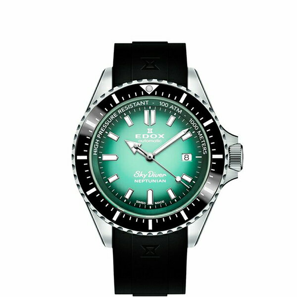 乐天商城 - 【2,000円OFFクーポン利用で】EDOX エドックス ネプチュニアン オートマティック 80120-3NCA-VDN メンズ 腕時計 国内正規品 送料無料