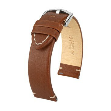 Cowhide - 【10％OFFクーポン利用で】HIRSCH ヒルシュ Ranger レンジャー 05402070-2-20 革バンド 腕時計用 交換用ベルト 簡単に取付可能 国内正規品 送料無料