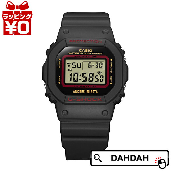 【10％OFFクーポン利用で】G-SHOCK Gショック CASIO カシオ ジーショック アンドレス・イニエスタ DW-5600AI-1JR メンズ 腕時計 国内正規品 送料無料