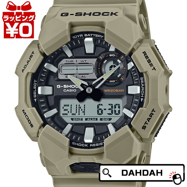 【10％OFFクーポン利用で】G-SHOCK Gショック ジーショック カシオ CASIO 電池寿命約10年 デジアナコンビ GA-010-5AJF メンズ 腕時計 国内正規品 送料無料