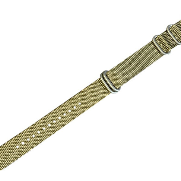 樂天商城 - 【10％OFFクーポン利用で】M.R.M.W. モントルロロイ ミリタリーウォッチ 22mm カーキ ナイロンベルト バンド 22-03KN メンズ 国内正規品 送料無料