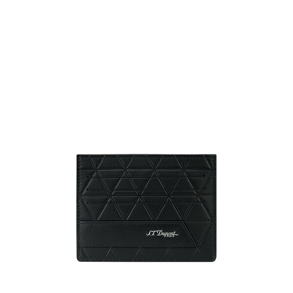 樂天商城 - 【10％OFFクーポン利用で】S.T.DUPONT エス・テー・デュポン 161109 カードホルダー ブラック 国内正規品 送料無料