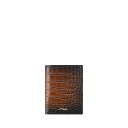 【10%OFFクーポン利用で】S.T.DUPONT エス・テー・デュポン 190473 2つ折りバーティカルウォレット 7CC ブラウン 国内正規品 送料無料