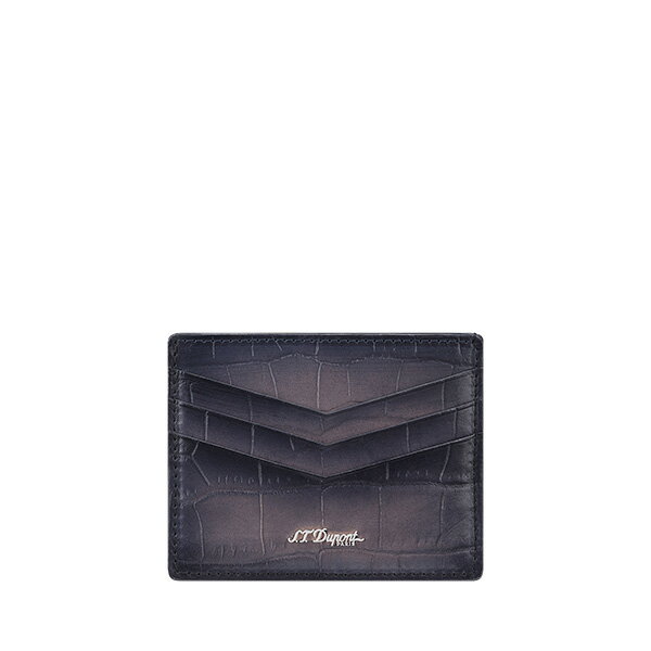 乐天商城 - 【10％OFFクーポン利用で】S.T.DUPONT エス・テー・デュポン 190576 カードホルダー 6CC ブラック 国内正規品 送料無料