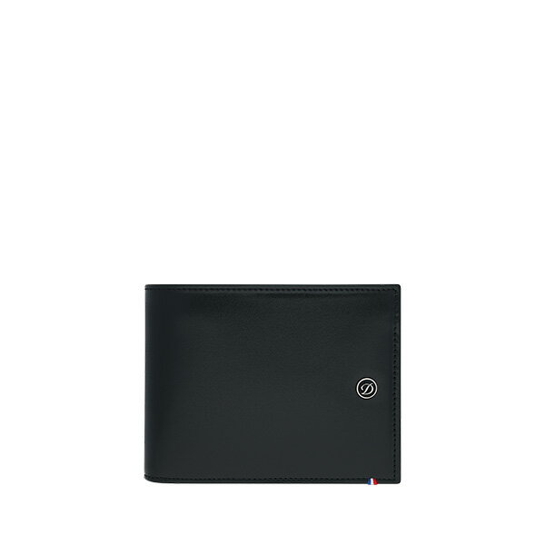 楽天腕時計 Chronostaff DAH DAH【10％OFFクーポン利用で】S.T.DUPONT エス・テー・デュポン 180007 財布 ブラック LINE D 国内正規品 送料無料