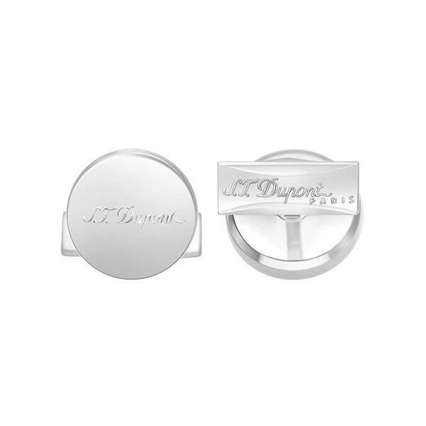 楽天腕時計 Chronostaff DAH DAH【10％OFFクーポン利用で】S.T.DUPONT エス・テー・デュポン 005834 カフリンクス クロム シルバー 国内正規品 送料無料