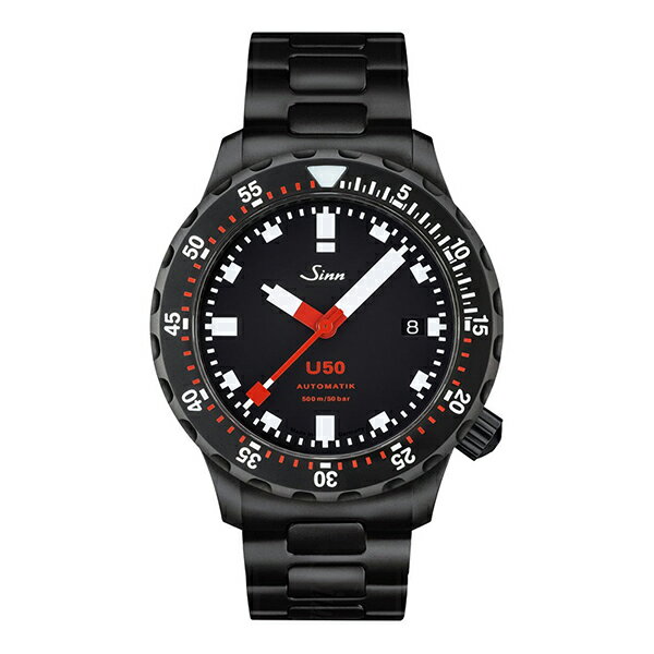 Sinn ジン ダイビング ウォッチ U50.S ブレスレット メンズ 腕時計 国内正規品 送料無料
