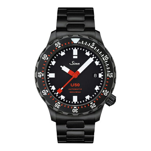 Sinn ジン ダイビング ウォッチ U50.S ブレスレット メンズ 腕時計 国内正規品 送料無料 Sinn ジン ダイビング ウォッチ U50.S ブレスレット メンズ 腕時計 国内正規品 送料無料
