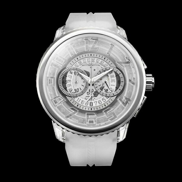 【10％OFFクーポン利用で】Tendence テンデンス クリア スケルトン TY046032 メンズ腕時計 国内正規品 送料無料