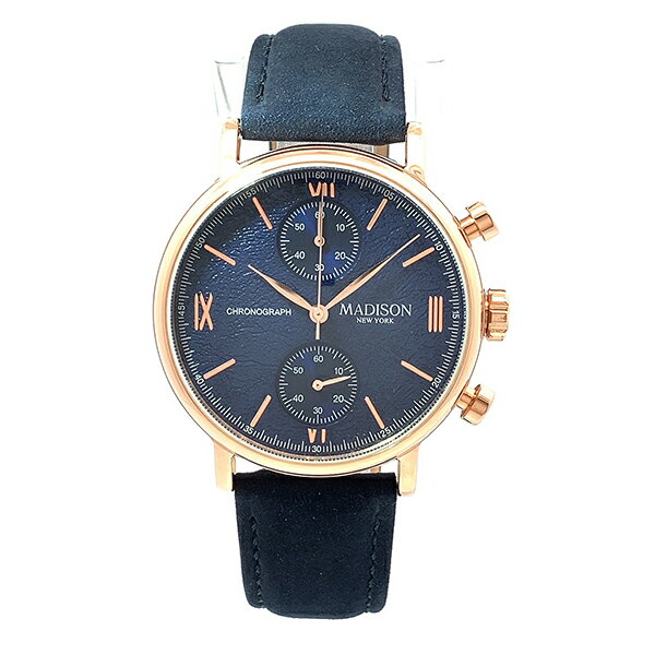 【10％OFFクーポン利用で】MADISON NEW YORK マディソン ニューヨーク MA011013-4 メンズ 腕時計 国内正規品 送料無料