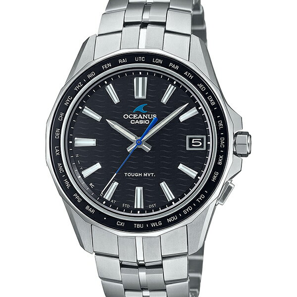 【10％OFFクーポン利用で】OCEANUS オシアナス カシオ CASIO 3針モデル マンタ OCW-S400-1AJF メンズ 腕時計 国内正規品 送料無料