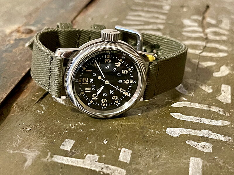 【10％OFFクーポン利用で】M.R.M.W. モントルロロイ ミリタリーウォッチ TYPE A-17 パイロット 12-17vin-01GF メンズ 腕時計 国内正規品 送料無料