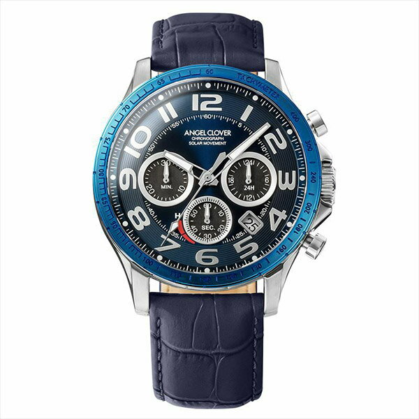 ANGEL CLOVER エンジェルクローバー ソーラー電池 セラミックベゼル NTCS44SNNV-NV メンズ 腕時計 国内正規品 送料無料