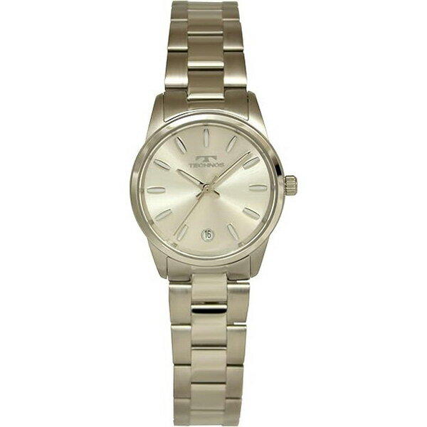 【2,000円OFFクーポン利用で】TECHNOS テクノス T6931SS 3気圧防水 ステンレスバンド レディース 腕時計 クォーツ