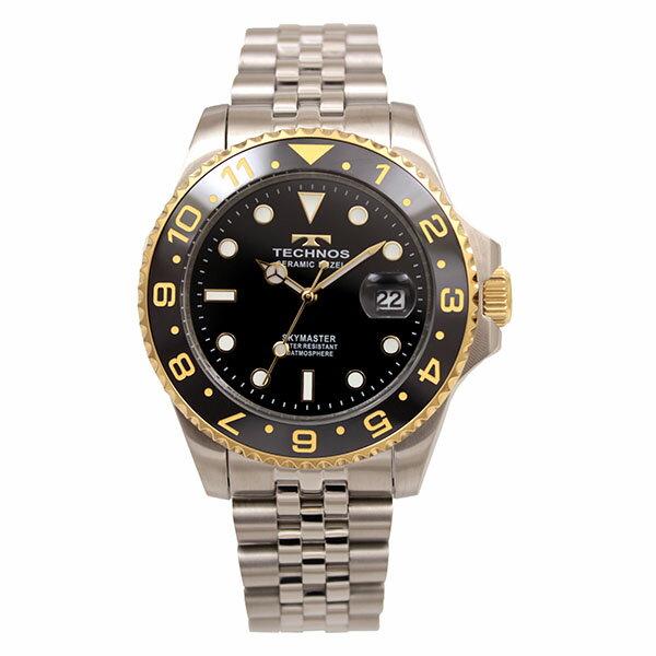 【10％OFFクーポン利用で】TECHNOS テクノス T9C11BG メンズ 腕時計 国内正規品 送料無料