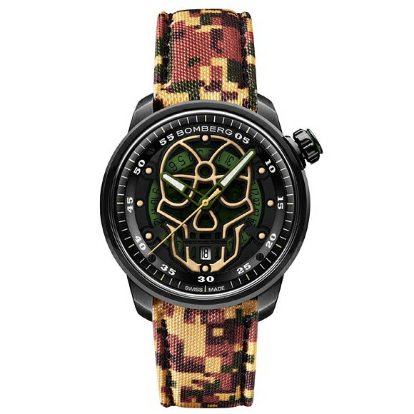 BOMBERG ボンバーグ BB-01 AUTOMATIC MILITARY SKULL CT43APBA_23-4_11 メンズ 腕時計 国内正規品 送料無料