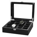 【10%OFFクーポン利用で】EURO PASSION ユーロパッション A374-BK 腕時計収納ケース 国内正規品 送料無料
