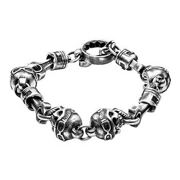 楽天腕時計 Chronostaff DAH DAH【10％OFFクーポン利用で】BOMBERG ボンバーグ SKR_BRCLT_2-SS メンズ ブレスレット 国内正規品 送料無料