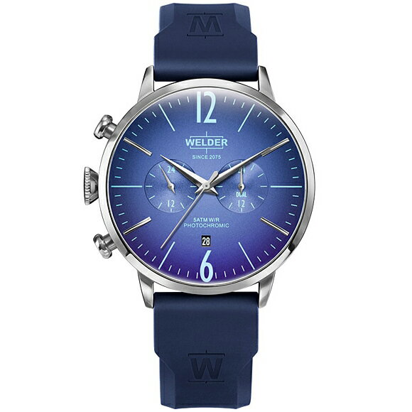 【10％OFFクーポン利用で】WELDER ウェルダー MOODY DUAL TIME 45MM RUBBER STRAP WWRC514 メンズ腕時計 国内正規品 送料無料