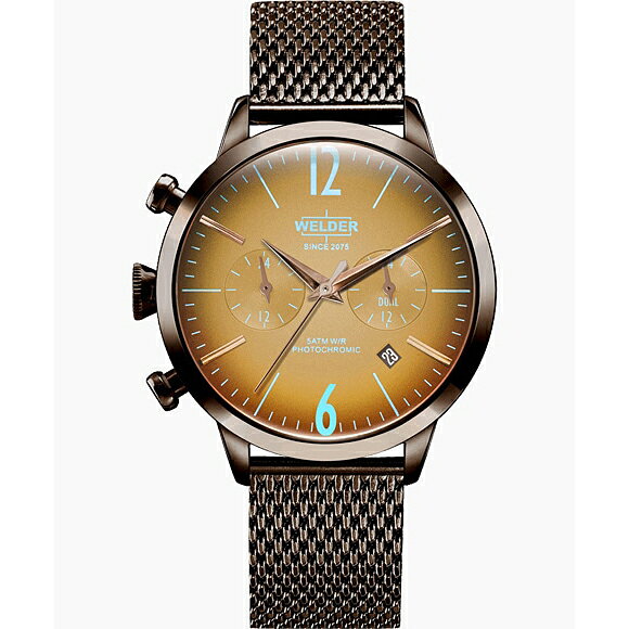 【2,000円OFFクーポン利用で】WELDER ウェルダー MOODY DUAL TIME 38MM WWRC606 メンズ腕時計 国内正規品 送料無料