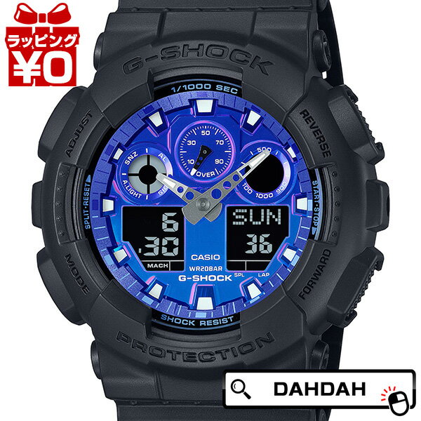 乐天商城 - GA-100FL-1AJF CASIO カシオ G-SHOCK ジーショック Gショック THE FLAME INSIDE メンズ 腕時計 国内正規品 送料無料