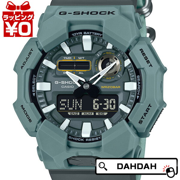 【2,000円OFFクーポン+店舗内3点で10倍、2点でも5倍】G-SHOCK Gショック ジーショック カシオ CASIO ブルー グリーン ビッグ GA-010CE-2AJF メンズ 腕時計 国内正規品 送料無料