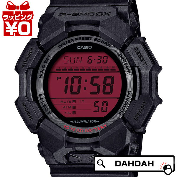 【10％OFFクーポン利用で】G-SHOCK ジーショック Gショック CASIO カシオ BLACK AND BOLD RED GD-010BBR-1JF メンズ 腕時計 国内正規品 送料無料