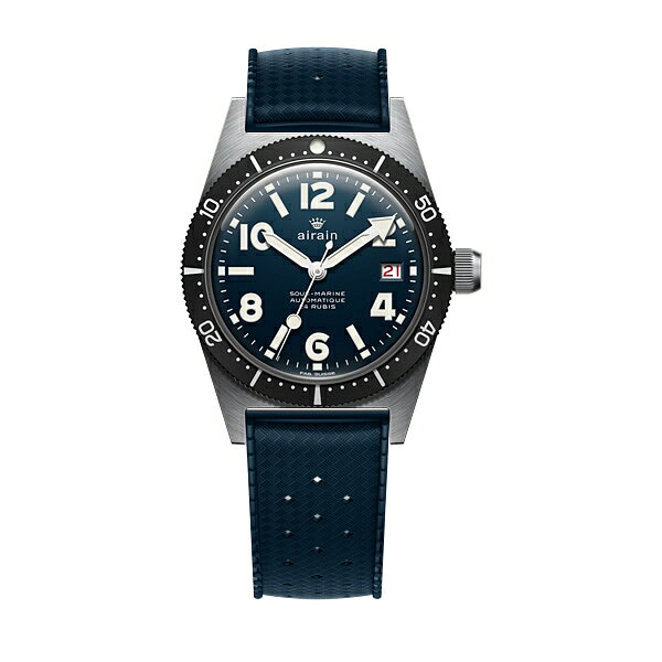 腕時計 Chronostaff DAH DAHの【10％OFFクーポン利用で】AiRAiN エイレン Sous-Marine Deep Blue Limited Edition 524_422 メンズ 腕時計 国内正規品 送料無料｜アングル2