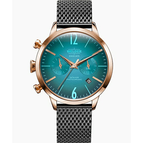 WELDER ウェルダー MOODY DUAL TIME 38MM WWRC602 メンズ腕時計 国内正規品 送料無料
