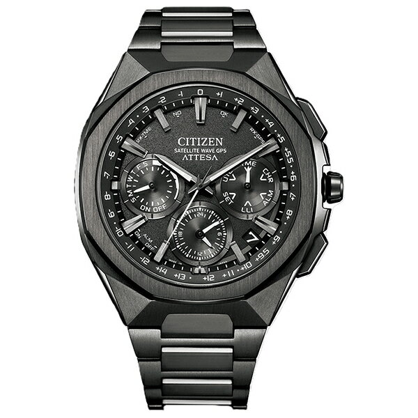 【2,000円OFFクーポン利用で】CITIZEN シチズン ATTESA アテッサ 光発電エコ ドライブ　ブラックチタン CC4105-69E メンズ 腕時計 国内正規品 送料無料