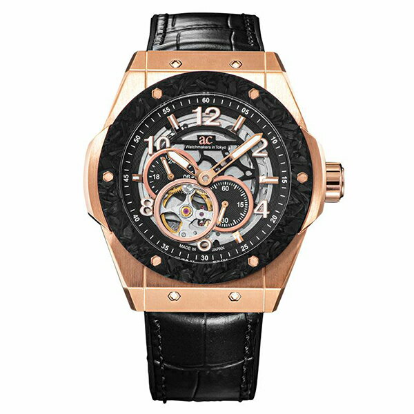 【10％OFFクーポン利用で】ANGEL CLOVER エンジェルクローバー TIMECRAFT JAPAN MADE TCJ45PBK-BK メンズ 腕時計 国内正規品 送料無料