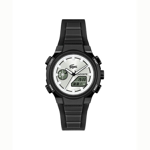 LACOSTE ラコステ デジアナ シルバー ブラック 2001479 レディース 腕時計 国内正規品 送料無料