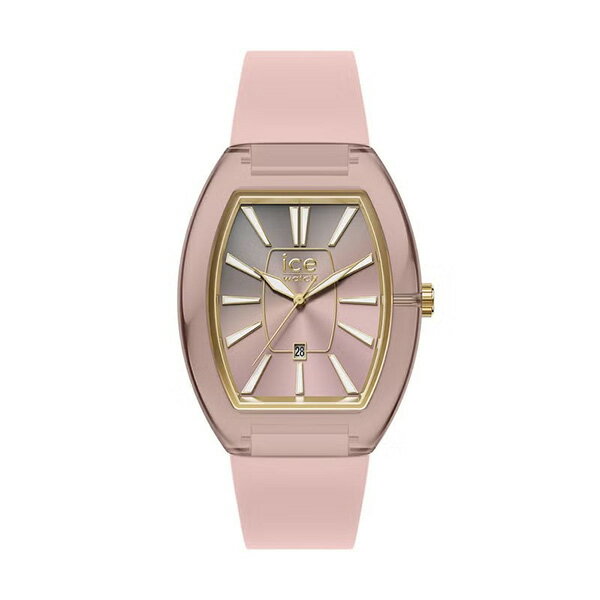 Rakuten - 【2,000円OFFクーポン利用で】ICE WATCH アイスウォッチ ICE boliday dome plastic ソフトピンク - スモール 025180 レディース 腕時計 国内正規品 送料無料